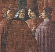 Sandro Botticelli Domenico Ghirlandaio,Stories of john the (mk36) oil painting picture wholesale